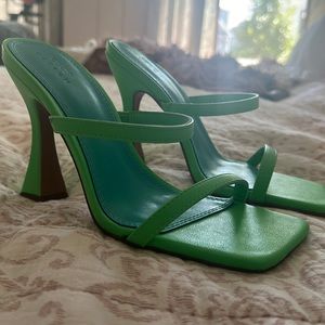 Like green heels